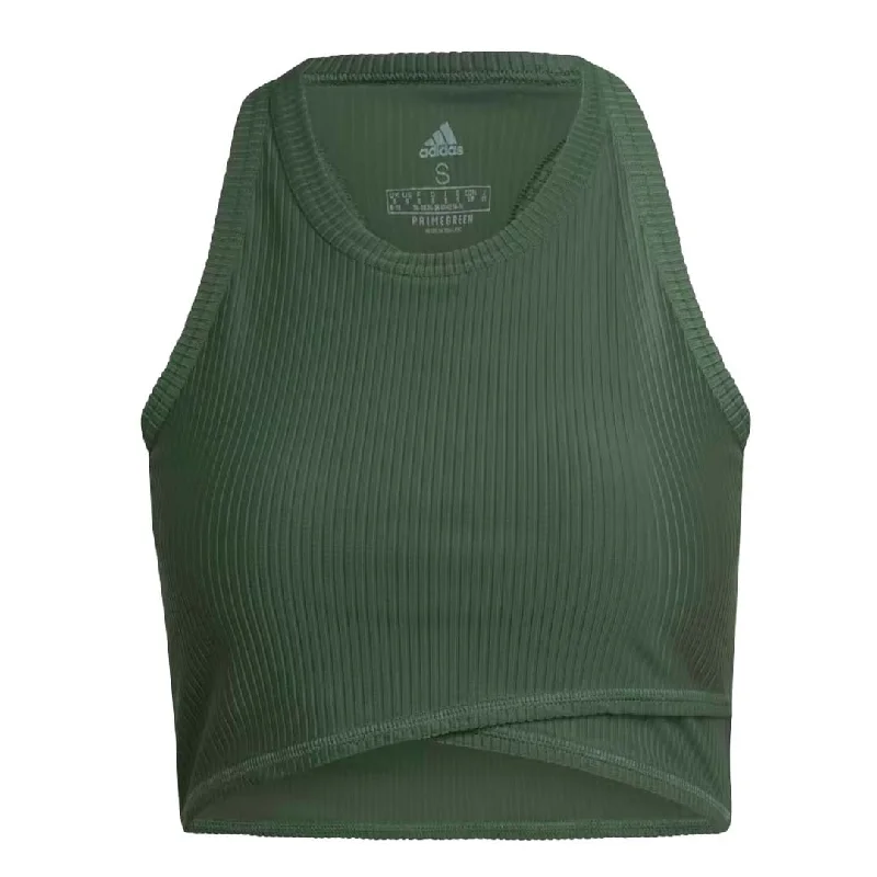 Bargain Prices adidas - Women's Yoga Studio Wrapped Ribbed Sports Bra (HP1969)