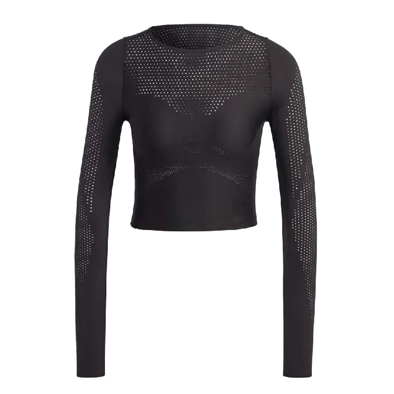 Super Sale adidas - Women's Cropped Long Sleeve T-Shirt (HS8110)