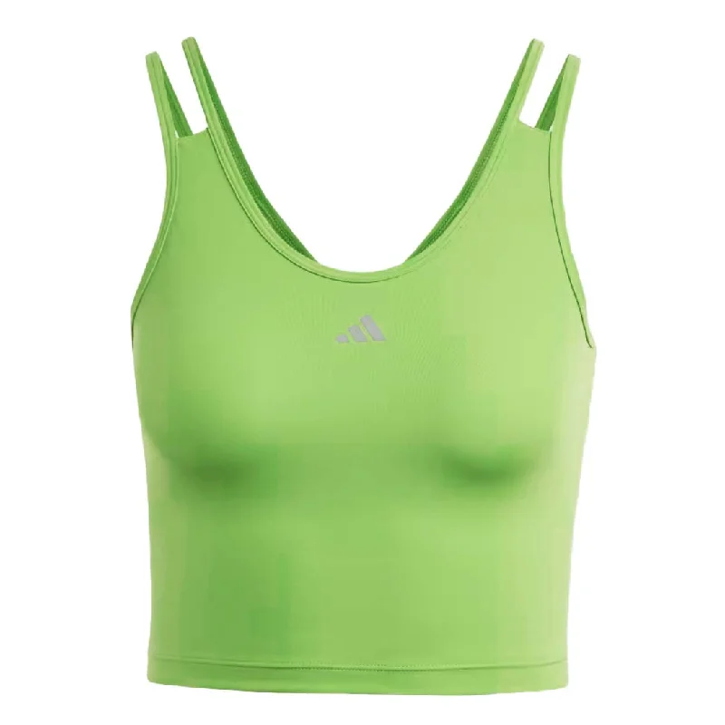 Daily Deals adidas - Women's Hiit Heat.Rdy Cropped Tank Top (HY3219)