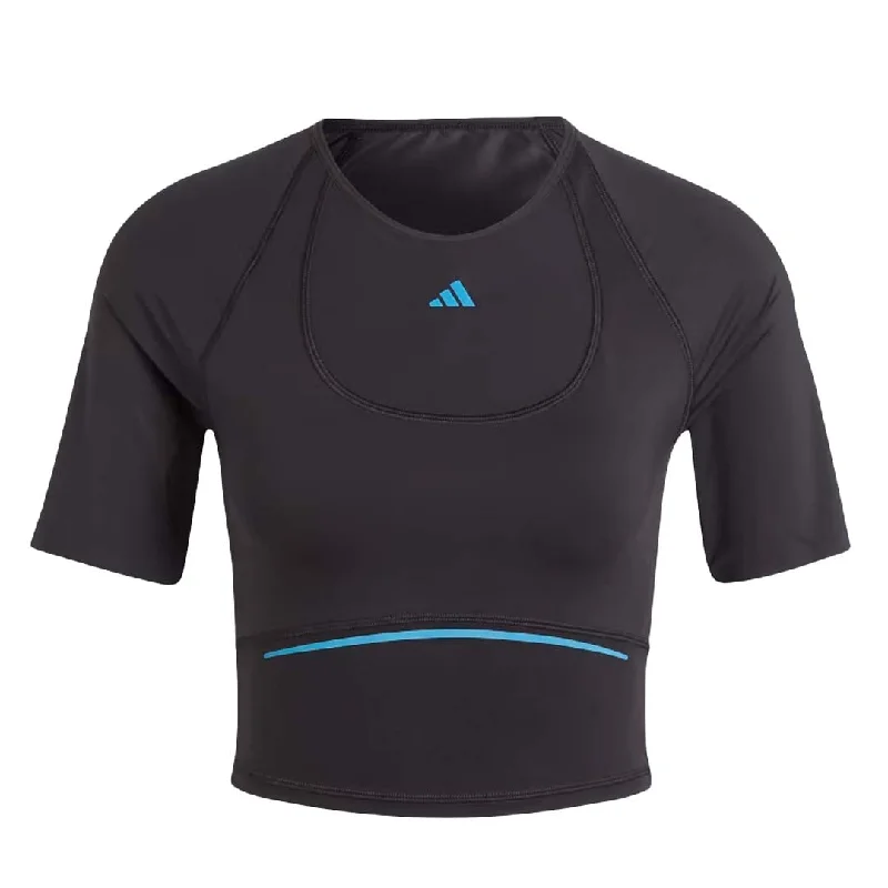 Online Only adidas - Women's Hiit Heat.Rdy Training Crop T-Shirt (HN5556)