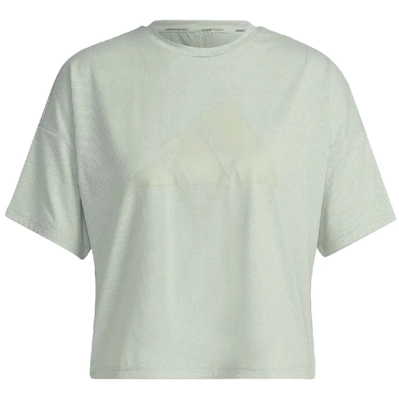 Mega Deal adidas - Women's Train Icons 3 Bar Logo T-Shirt (HK6963)