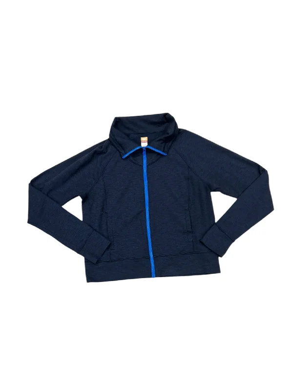 Best Bargains Athletic Jacket By Lucy In Navy, Size: L