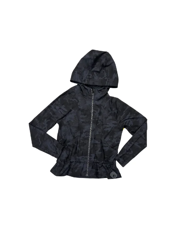 Super Bargain Athletic Jacket By Lululemon In Black, Size: 6