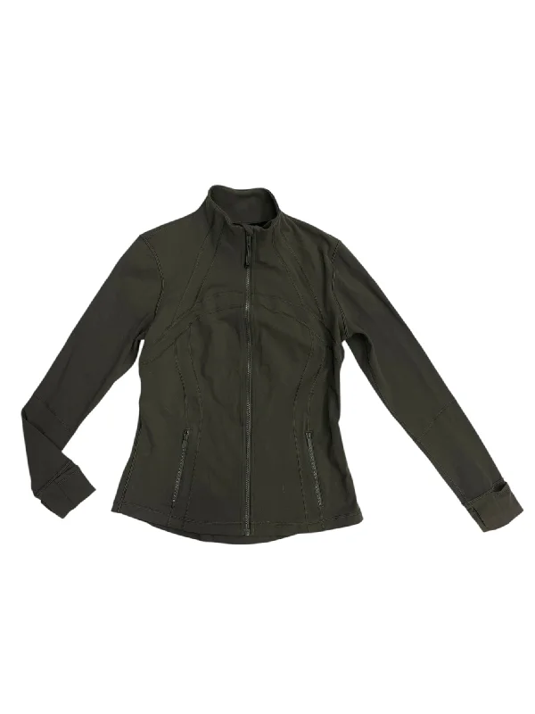 Flash Deals Athletic Jacket By Lululemon In Green, Size: 12