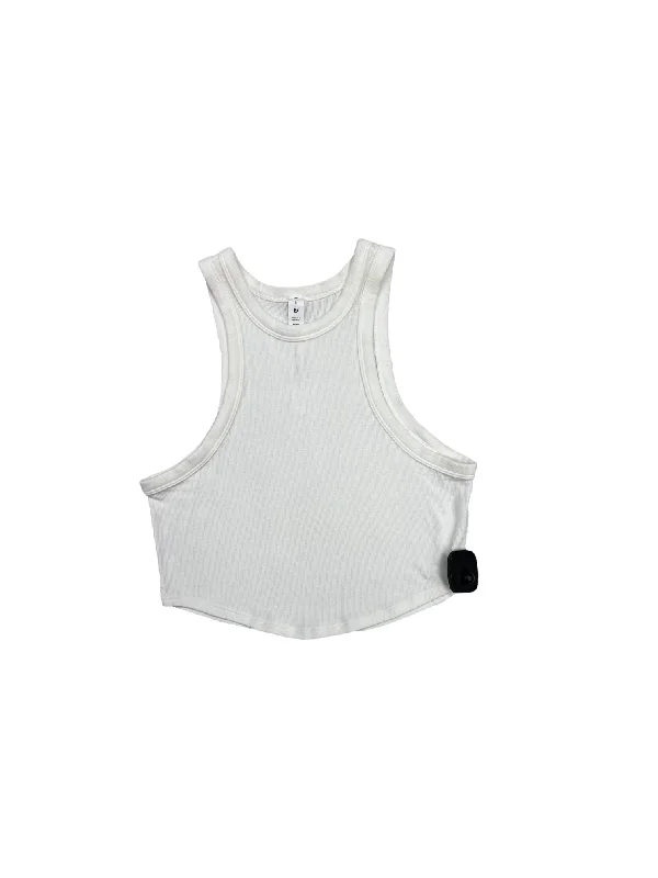 Today’s Deal Athletic Tank Top By Lululemon In White, Size: 8