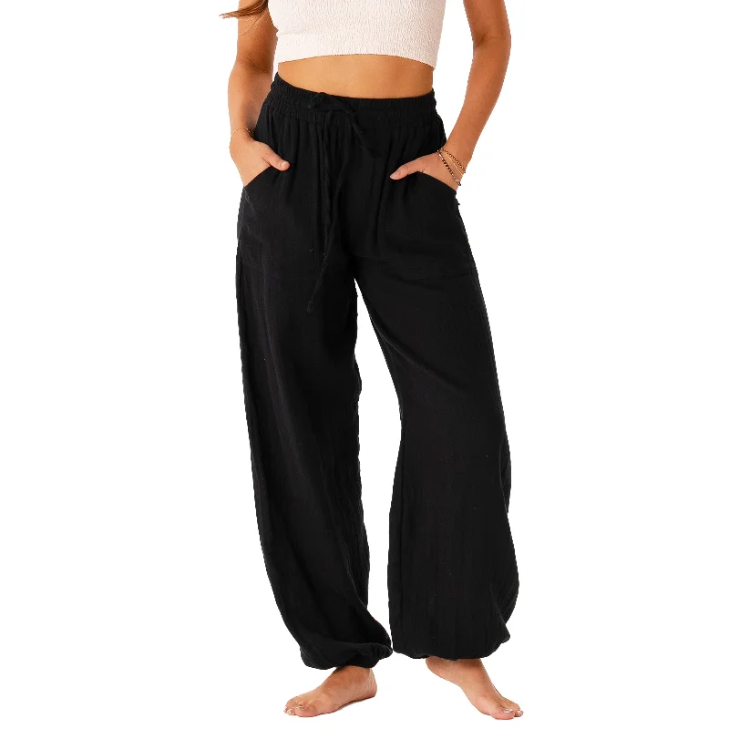 Special Discount Black Castaway Jogger Pant