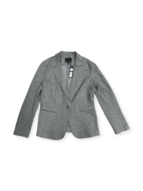 Savings Spectacular Blazer By Banana Republic In Grey, Size: 12