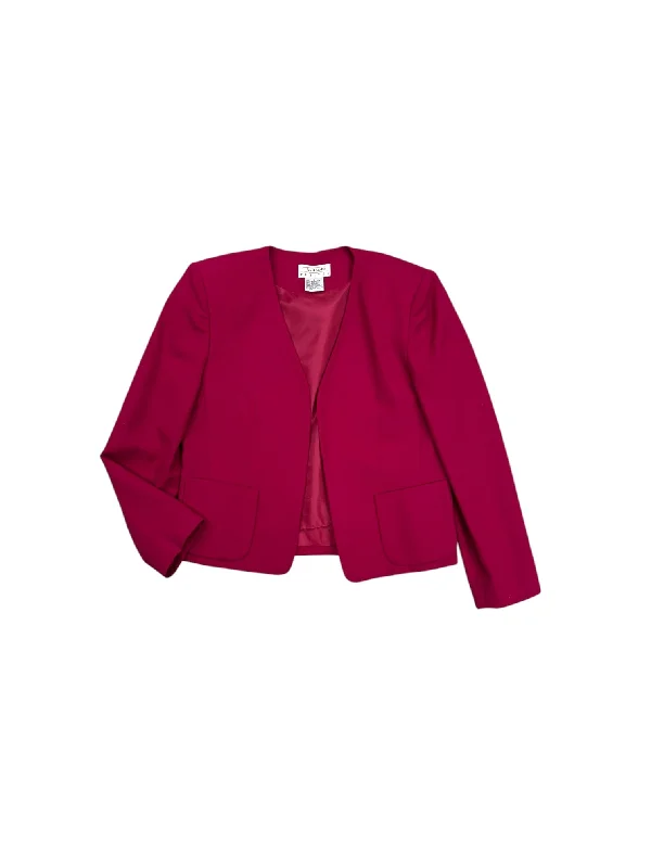Quick Sale Blazer By Talbots In Pink, Size: 6