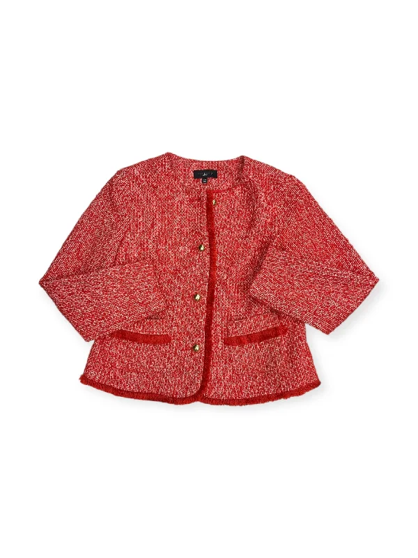 Price Fest Blazer By Talbots In Red, Size: 12p