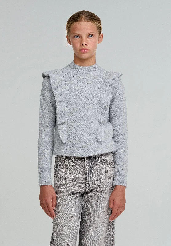 Early Access RUFFLED SWEATER
