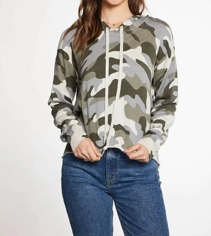 Steals and Deals Camo Long Sleeve Hoodie