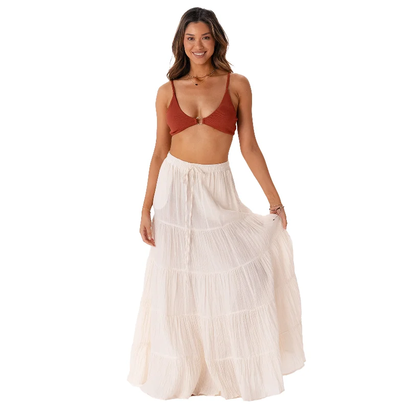 Best Seller Cream Shipwrecked Maxi Skirt