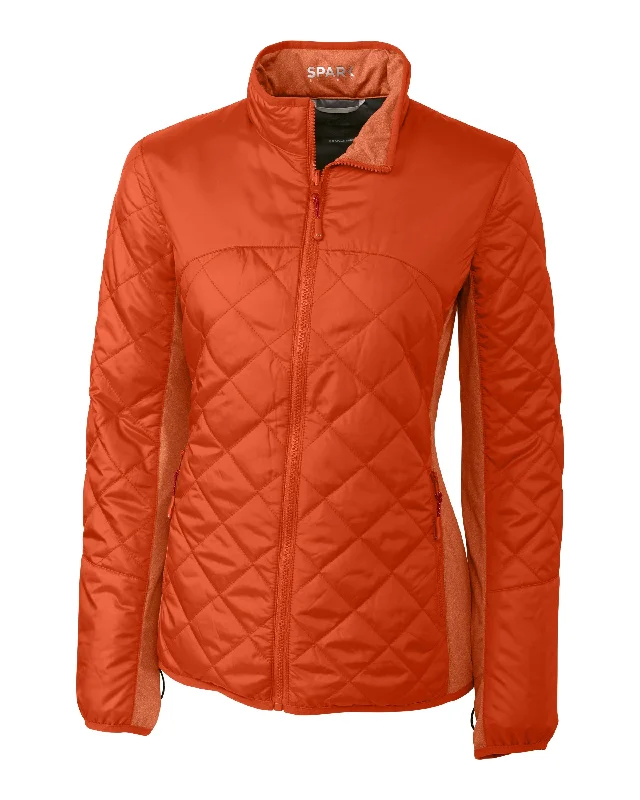 Doorbuster Deal Cutter & Buck Long Sleeve Lt Wt Sandpoint Quilted Jacket
