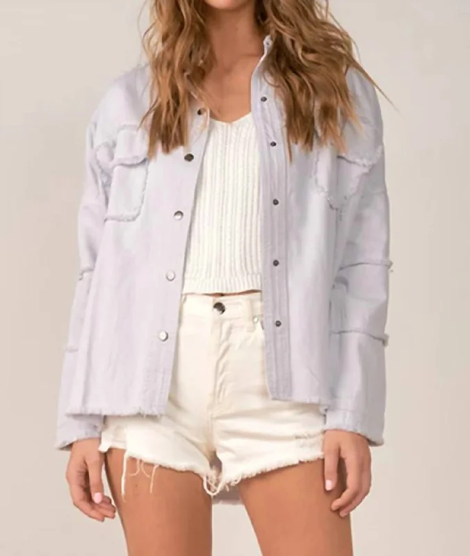 Great Bargains Devon Rock And Roll Jacket In Grey
