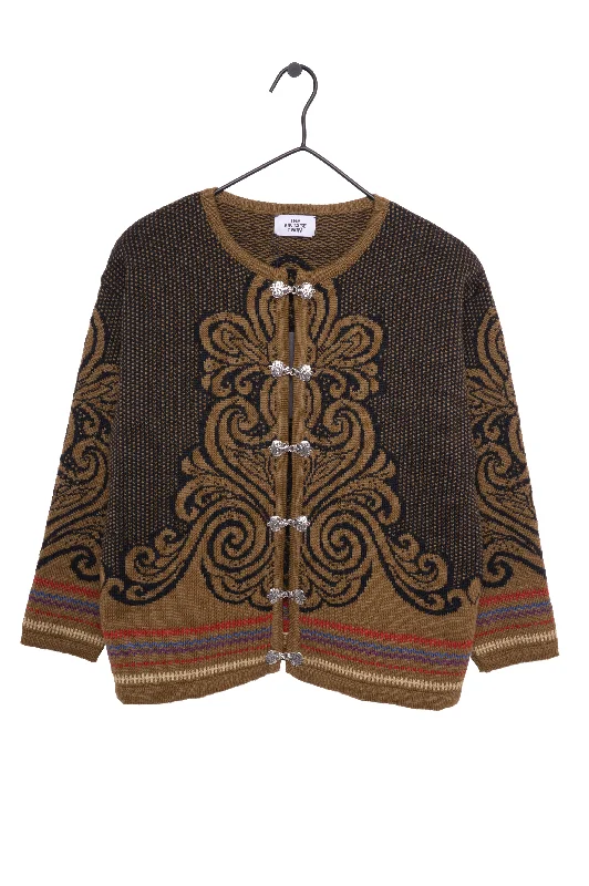 Best Seller Earthy Nordic Toggle Cardigan