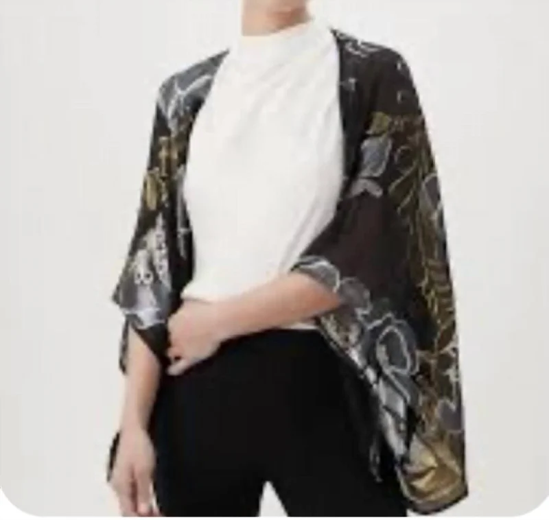 Super Bargain Exquisite Jacket In Black Metallic
