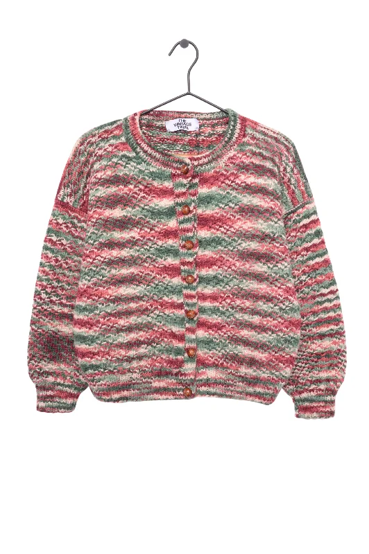 Instant Savings Beautiful Handmade Knit Cardigan