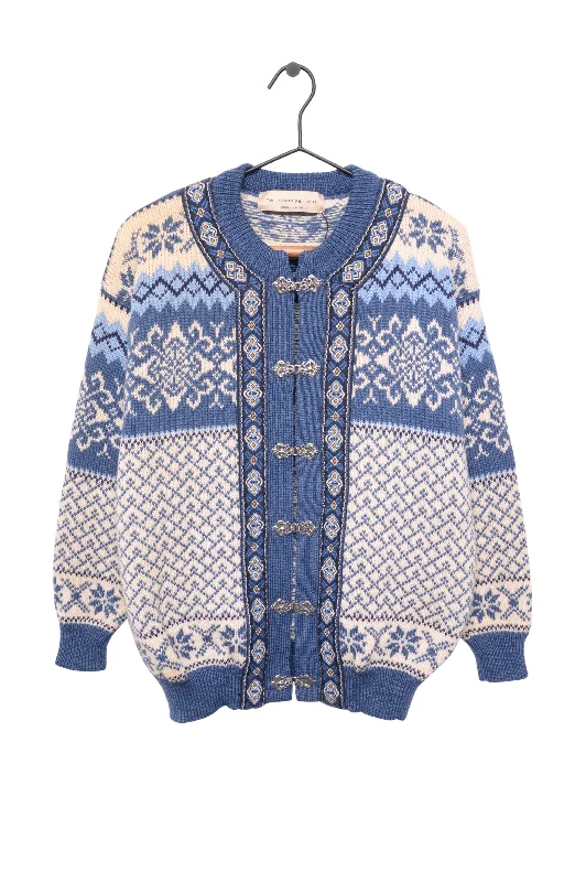 Friends and Family Sale Nordic Wool Cardigan