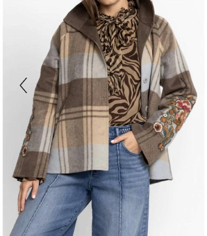 Clearance Sale Joanna Jacket In Plaid