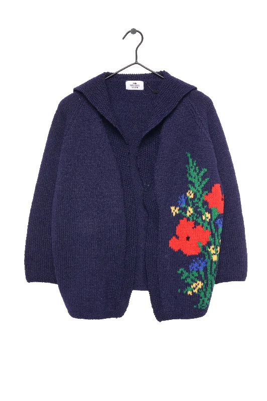 Super Savings Navy Floral Cardigan