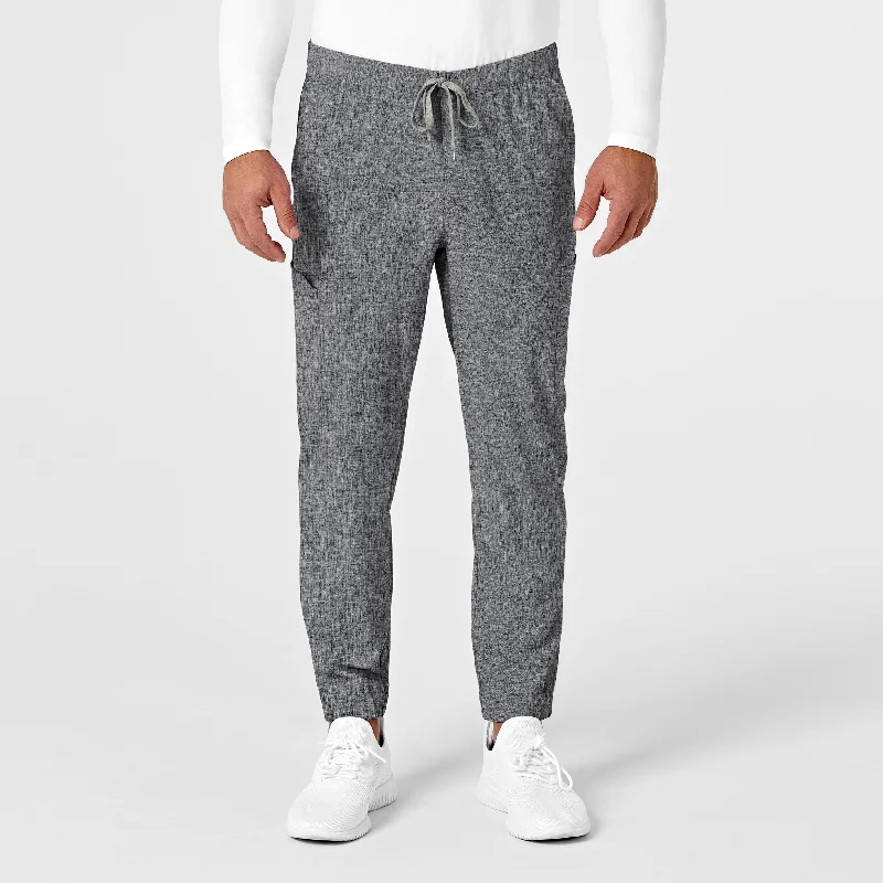 Holiday Sale RENEW Men's Jogger Scrub Pant - Grey Heather