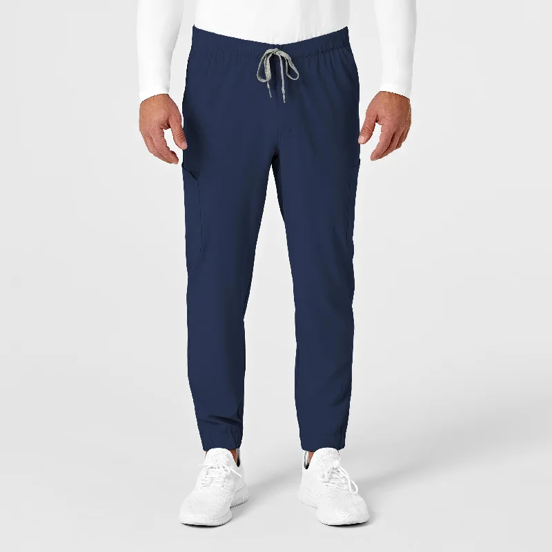 Limited Quantity RENEW Men's Jogger Scrub Pant - Navy