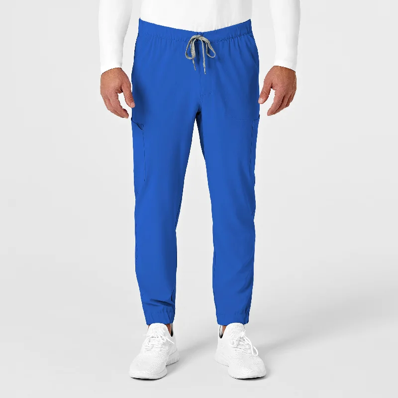 Closeout Sale RENEW Men's Jogger Scrub Pant - Royal