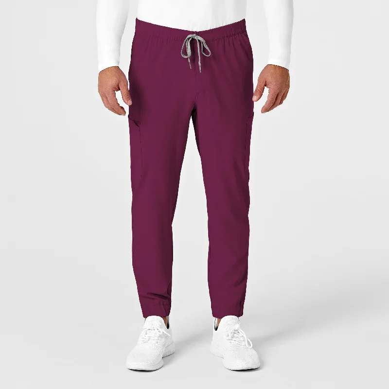 Price Meltdown RENEW Men's Jogger Scrub Pant - Wine