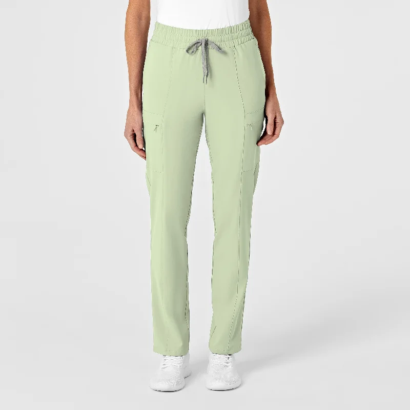 Discount Deals RENEW Women's High Waist Slim Leg Scrub Pant - Fresh Mint