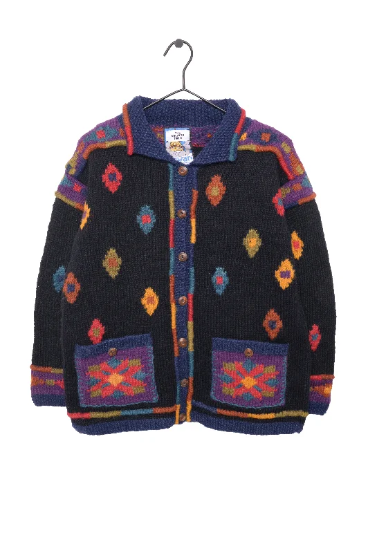 Online Only Soft Handmade Grandma Cardigan