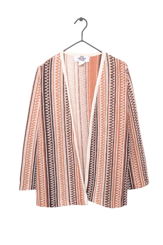 Today’s Special Striped Open Cardigan