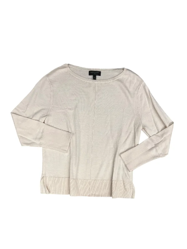 Great Deals Sweater By Banana Republic In Cream, Size: L