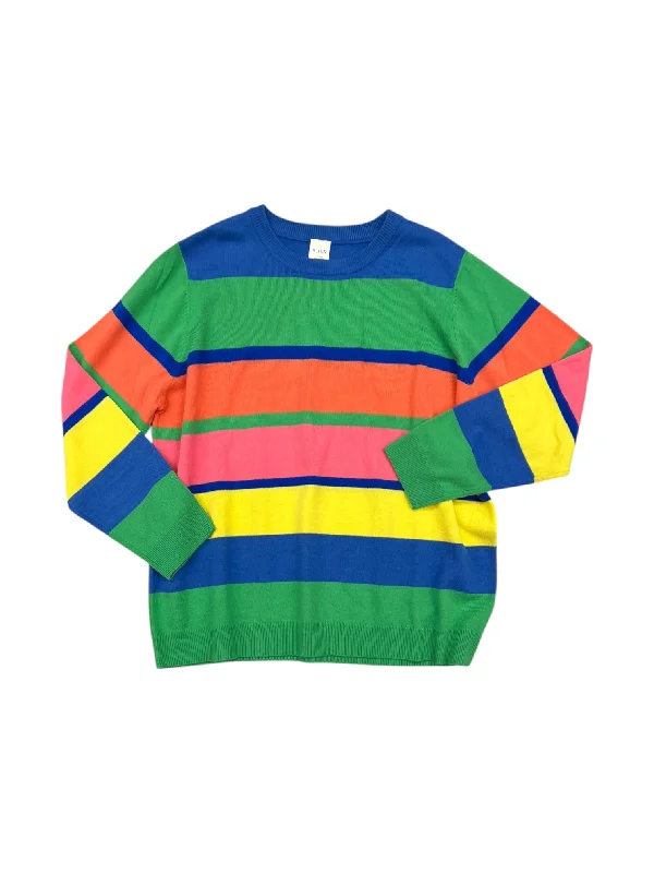 TIME-Limited Offer Sweater By Blair In Striped Pattern, Size: 2x