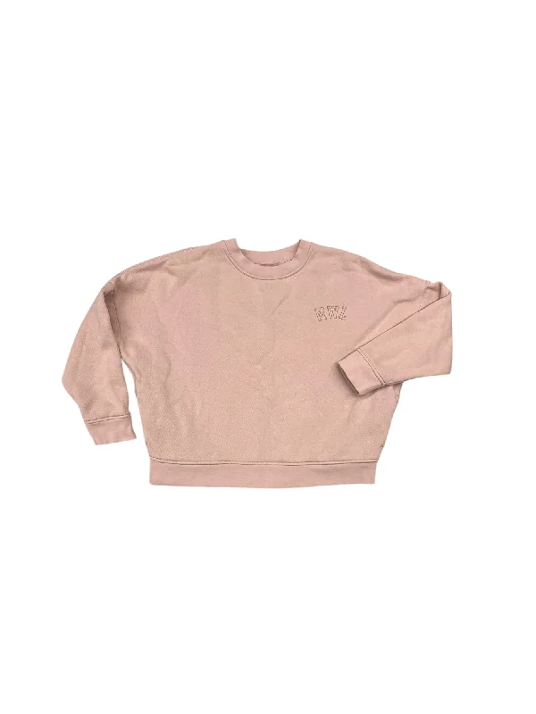 Sale Event Sweatshirt Crewneck By Madewell In Pink, Size: M
