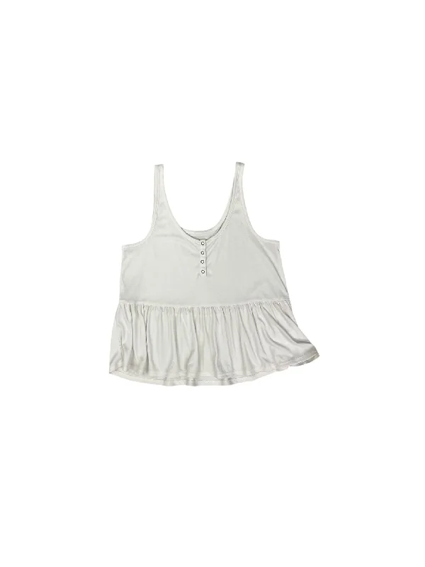 Super Sale Tank Top By Lucky Brand In Cream, Size: S