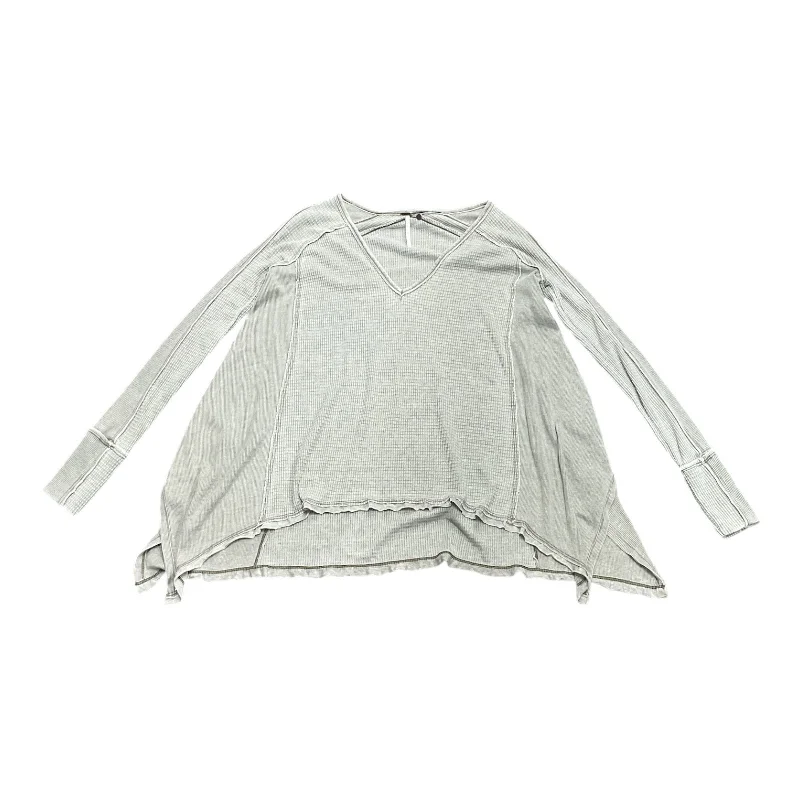 Exclusive Deal Top Long Sleeve By Free People In Green, Size: S