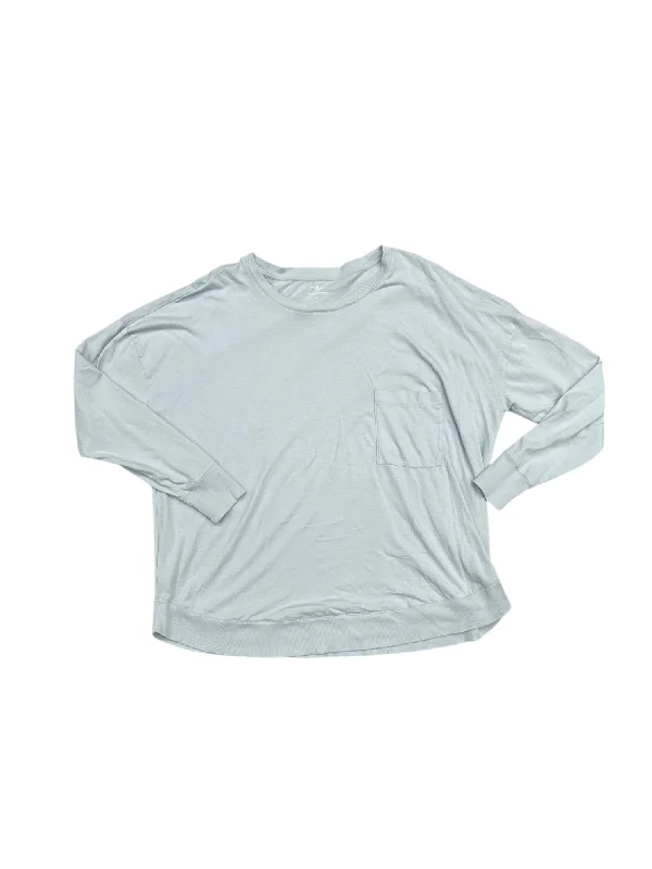 Fantastic Offers Top Long Sleeve By Lou And Grey In Blue, Size: Xl