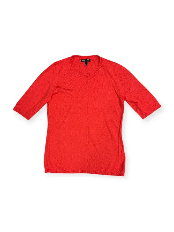 Discount Days Top Short Sleeve By Banana Republic In Red, Size: S