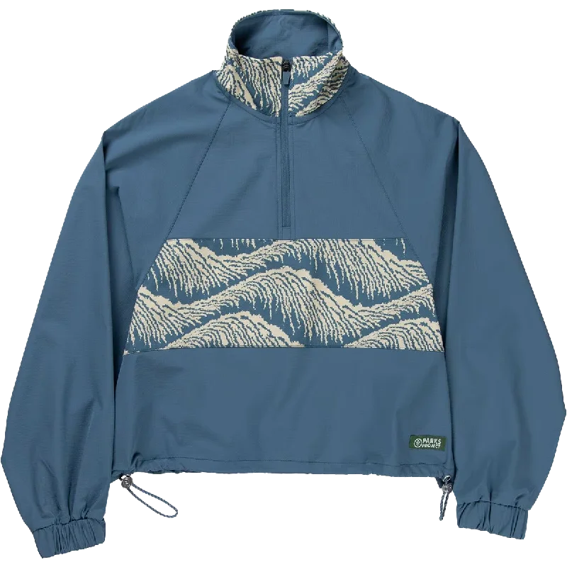 The Best Prices Women's Acadia Waves 1/4 Zip Windbreaker