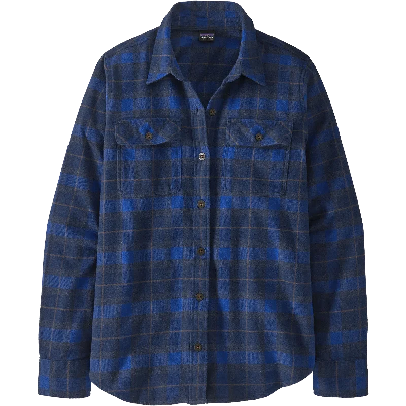 Price Rollback Women's Long Sleeve Midweight Fjord Flannel Shirt