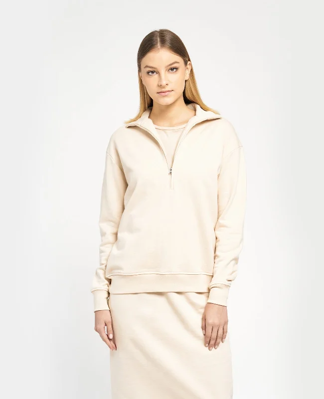 While Supplies Last Supima Terry Zip Sweatshirt