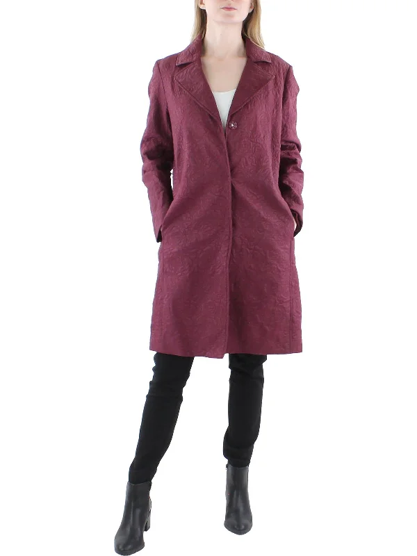 Value Deals Womens Floral Midi Quilted Coat
