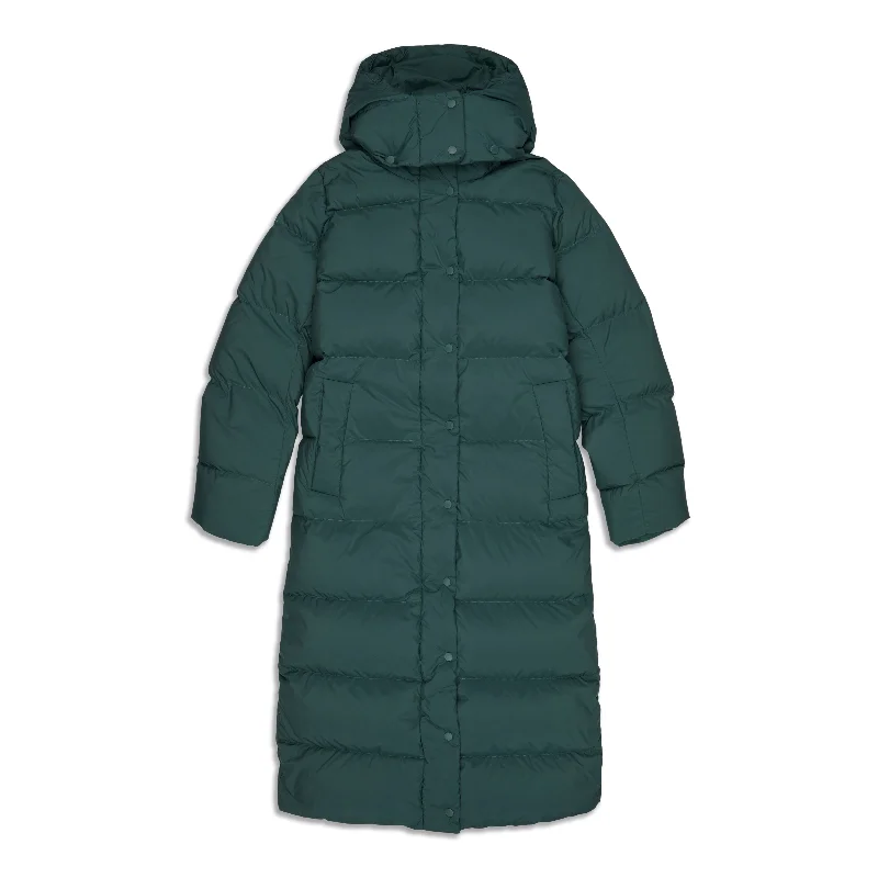 Stock Clearance Wunder Puff Long Jacket - Resale