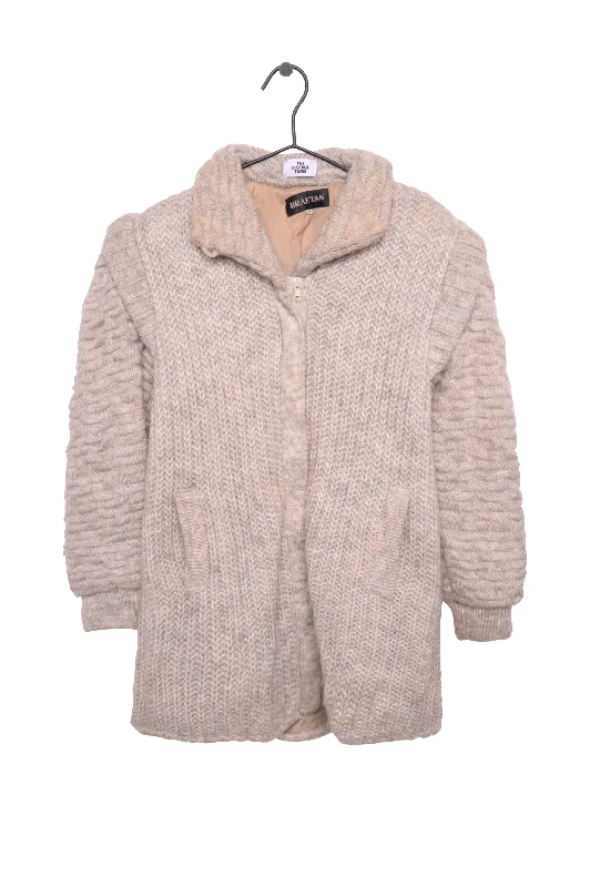 Final Sale Zip-Up Sweater Jacket