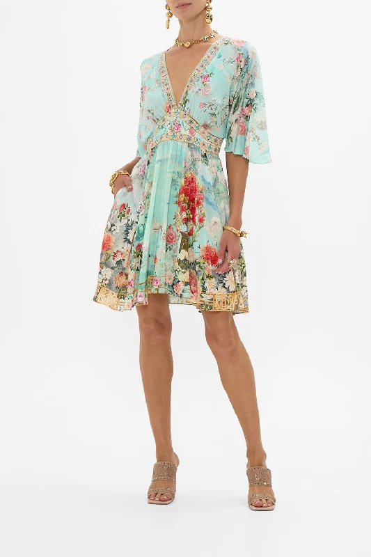 Limited Quantity SHORT WAISTED DRESS THE JEWELLERY MUSEUM