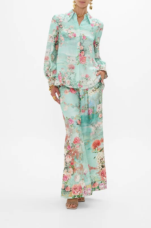 Discount Mania CURVED COLLAR BLOUSE THE JEWELLERY MUSEUM