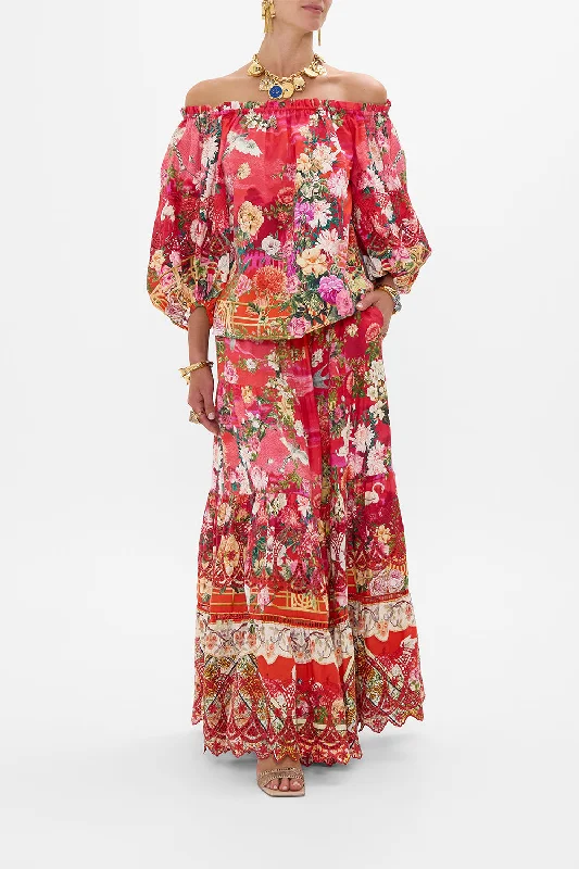The Best Prices FRILL OFF SHOULDER TOP SWEET HOME ALEXANDRIA