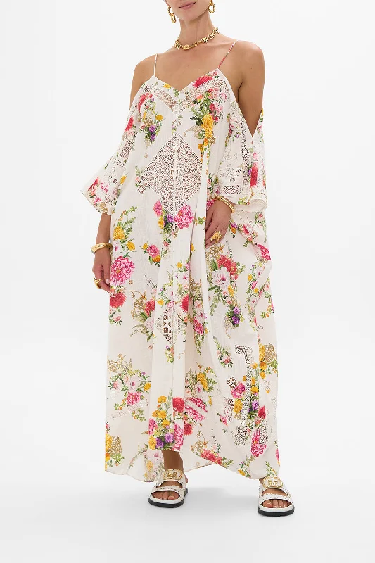 Price Slash SHOESTRING STRAP KAFTAN EGYPTIAN ROSE
