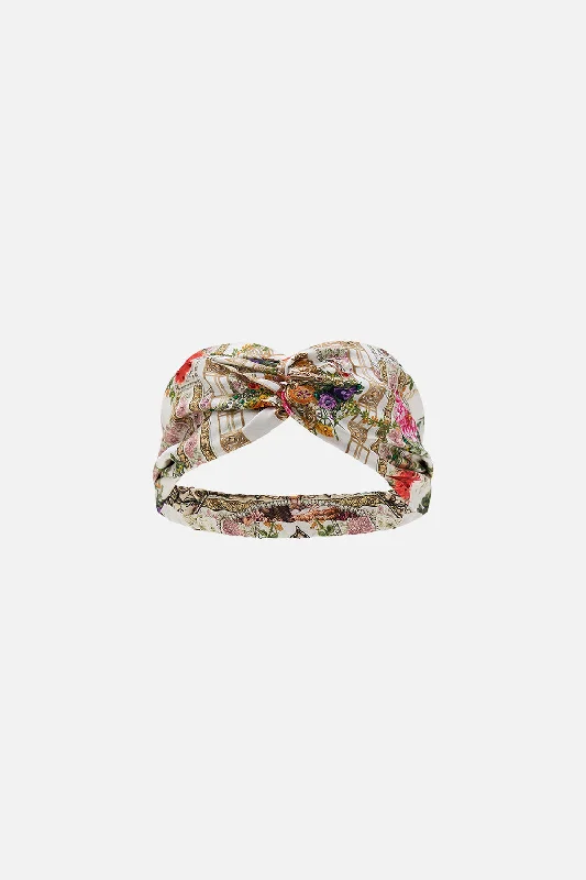 Best Seller WOVEN TWIST HEADBAND EGYPTIAN ROSE