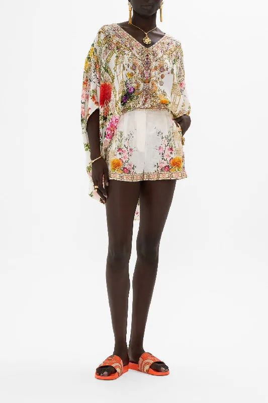 Anniversary Sale RECTANGULAR V NECK KAFTAN EGYPTIAN ROSE